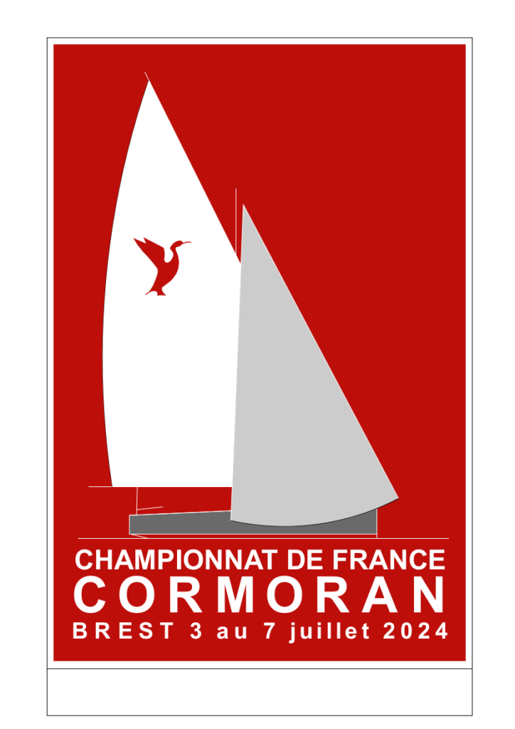 Affiche préliminaire Championnat de France Cormoran Brest 2024